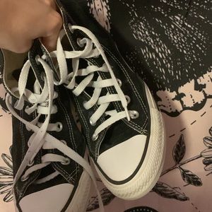 black high top converse